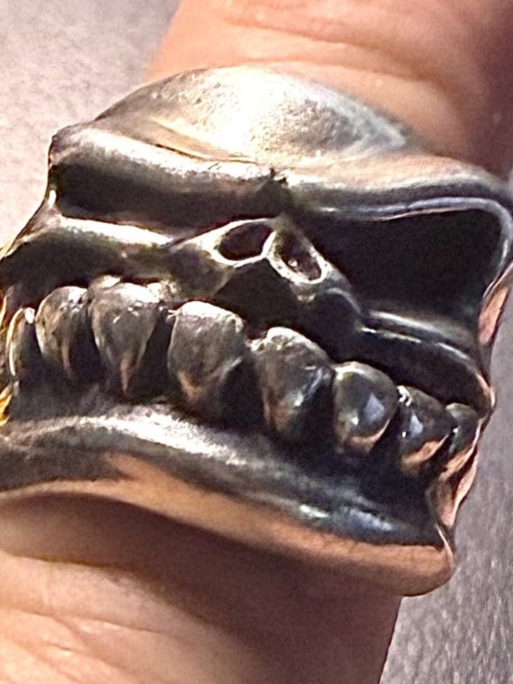 STARLINGEAR Puncher Slickster Ring Silver 925 Size US 4.5 New w/Pouch
